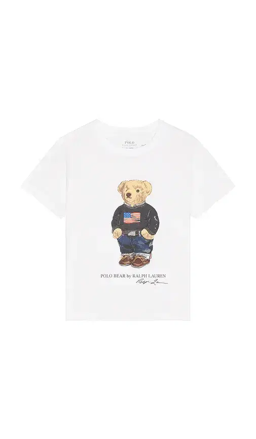 Polo Ralph Lauren Kids Short Sleeve Jersey Knit Novelty Bear T-shirt