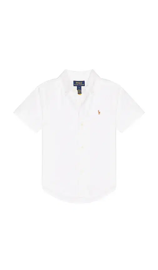 Polo Ralph Lauren Kids Short Sleeve Oxford Sport Shirt