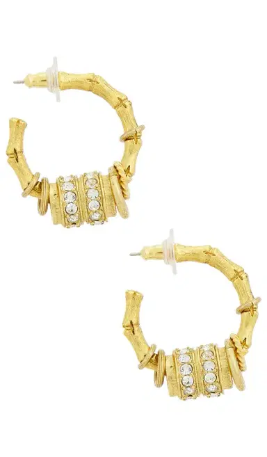 Elizabeth Cole Tinsley Earrings | Thumbnail 2 Elizabeth Cole Tinsley Earrings | Thumbnail 2