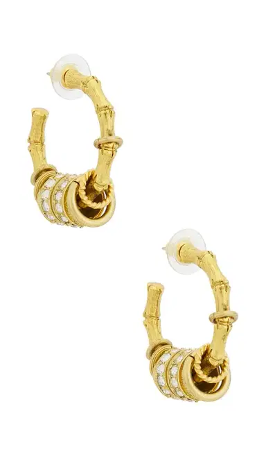 Elizabeth Cole Tinsley Earrings | Thumbnail 1 Elizabeth Cole Tinsley Earrings | Thumbnail 1