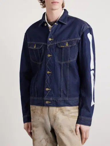 KAPITAL Embroidered Denim Jacket - Men | Thumbnail 3