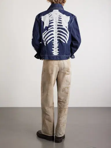 KAPITAL Embroidered Denim Jacket - Men | Thumbnail 4