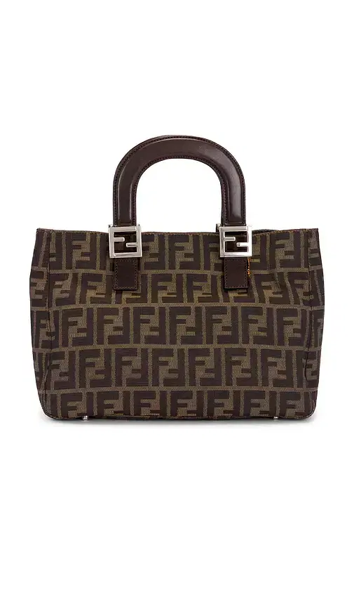 FWRD Renew Fendi Zucca Tote Bag