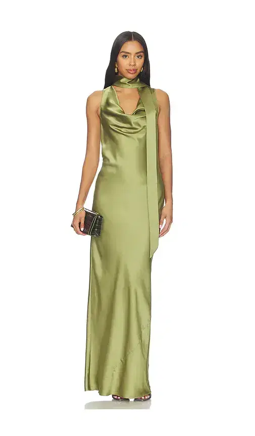 Amanda Uprichard Paula Maxi Dress