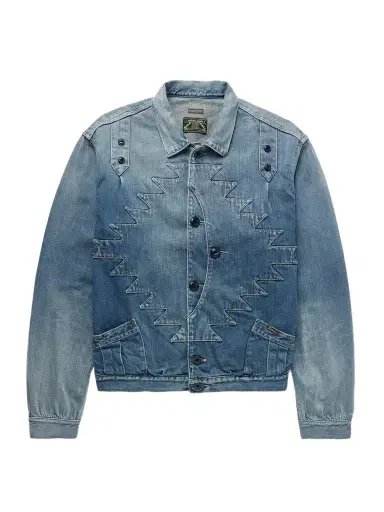 KAPITAL Thunderbird Panelled Denim Blouson Jacket - Men | Thumbnail 1 KAPITAL Thunderbird Panelled Denim Blouson Jacket - Men | Thumbnail 1