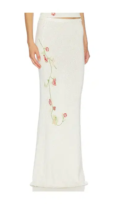 Asta Resort Carolina Embroidered Skirt | Thumbnail 2