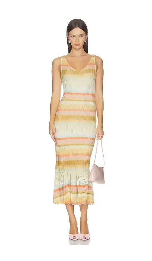 Cinq a Sept Edie Spaced Dyed Dress