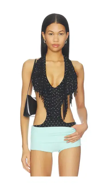 NIIHAI Fringe Bodysuit | Thumbnail 1