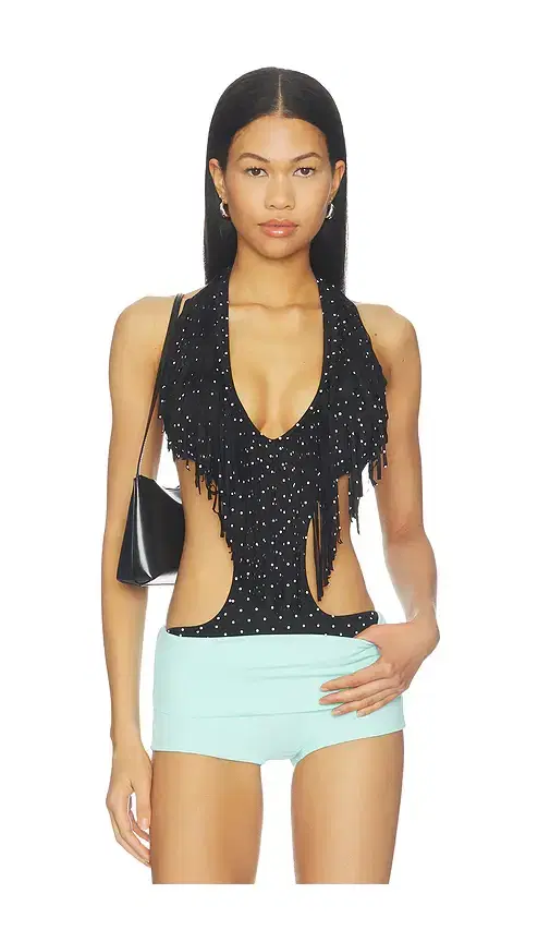 NIIHAI Fringe Bodysuit