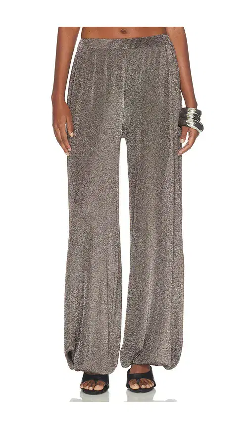 SEROYA Esmerelda Metallic Knit Pant
