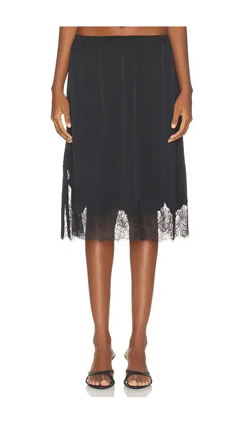 Citizens of Humanity Lace Trimmed Skirt
