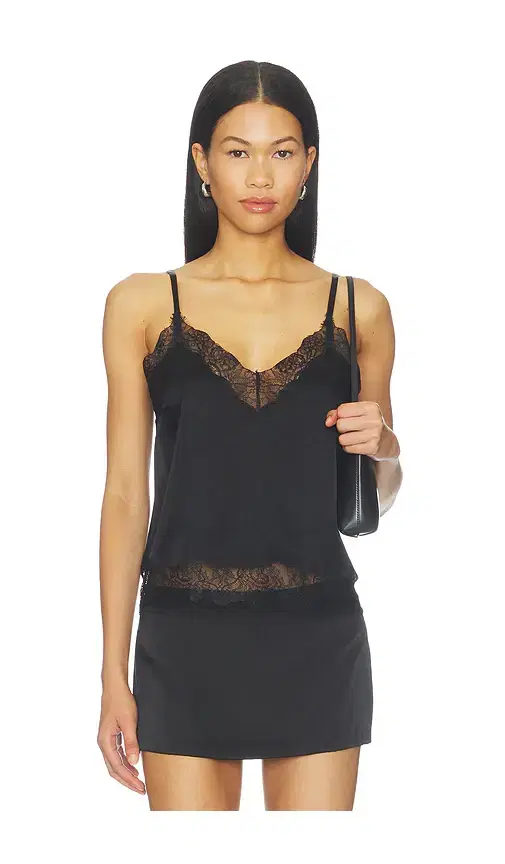 Citizens of Humanity Lace Trimmed Cami Top