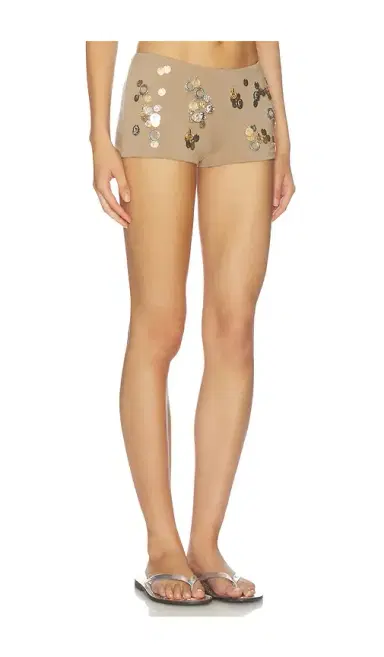 Jaded London Coin Trim Hot Pant | Thumbnail 2