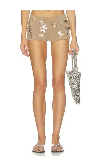 Jaded London Coin Trim Hot Pant | Thumbnail 1