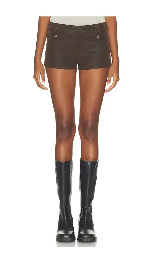 Free People Vagabond Suede Short