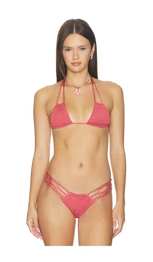 Indah Ali Triangle Bikini Top