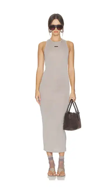 Fear of God Essentials Soft Rib Racerback Dress | Thumbnail 1