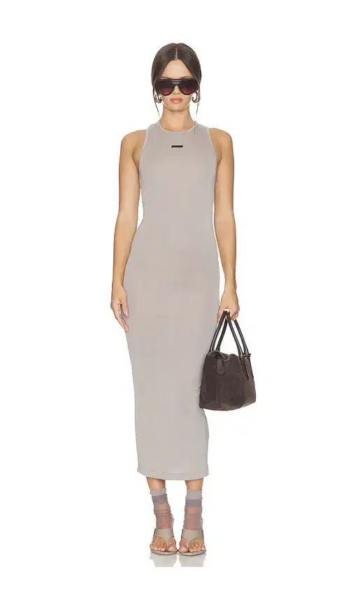 Fear of God ESSENTIALS Soft Rib Racerback Dress
