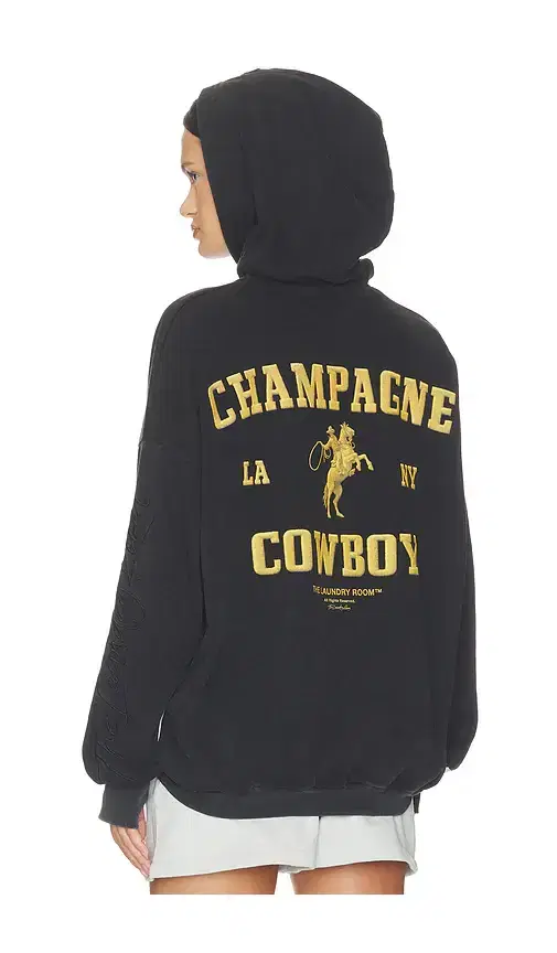 The Laundry Room Champagne Cowboy Hideout Hoodie