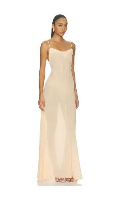 Anna October Janet Slip Dress With Draped Bust | Thumbnail 2 Anna October Janet Slip Dress With Draped Bust | Thumbnail 2