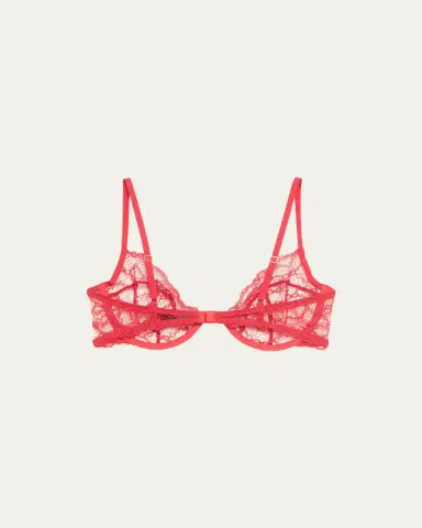 Kiki de Montparnasse Mon Cherie Lace Bra | Thumbnail 2