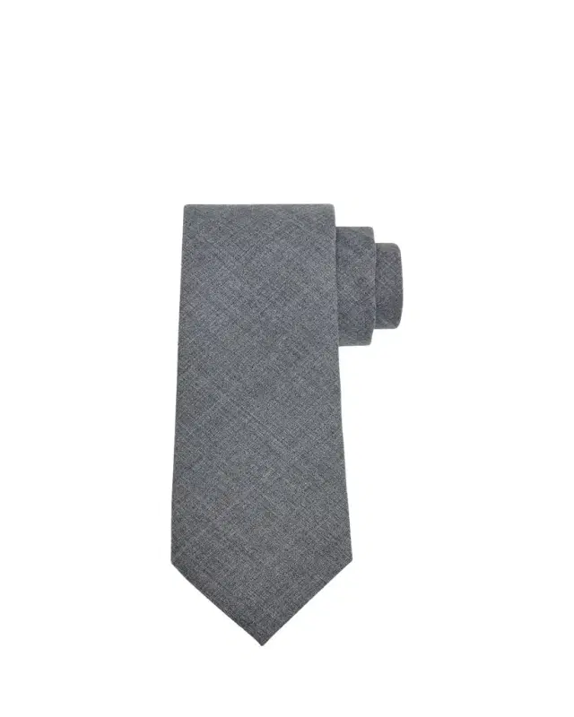 Brunello Cucinelli Men's Lightweight Wool Solid Tie