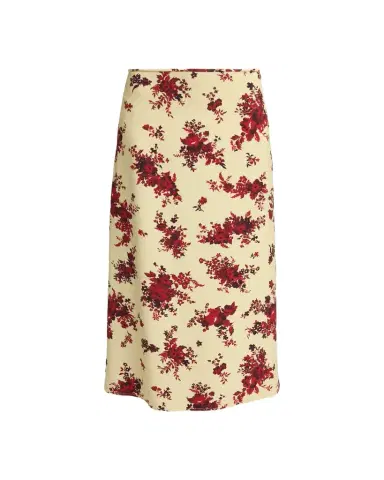 Jil Sander Floral-Print Viscose Midi Skirt | Thumbnail 1