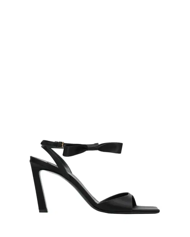 Givenchy 95mm Naked Satin Ankle-Strap Sandals