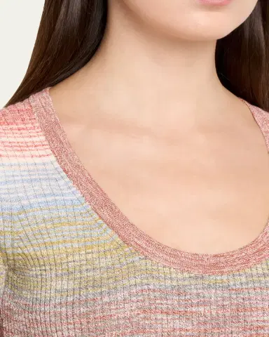 Veronica Beard Archibald Striped Knit Pullover | Thumbnail 5