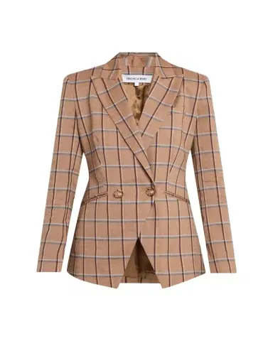 Veronica Beard Rickie Plaid Dickey Jacket | Thumbnail 1