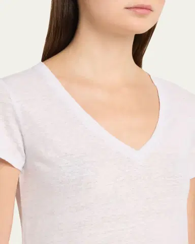 MAJESTIC FILATURES Short-Sleeve Stretch Linen Top | Thumbnail 14 MAJESTIC FILATURES Short-Sleeve Stretch Linen Top | Thumbnail 14