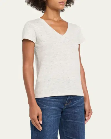 MAJESTIC FILATURES Short-Sleeve Stretch Linen Top | Thumbnail 4 MAJESTIC FILATURES Short-Sleeve Stretch Linen Top | Thumbnail 4