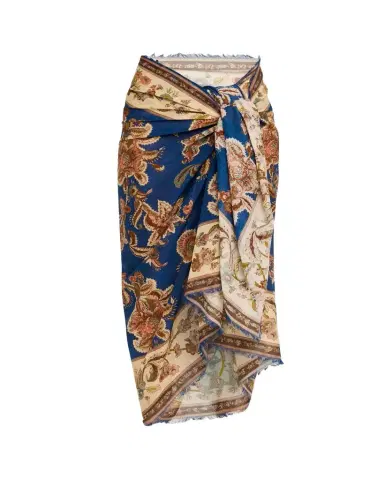 Zimmermann Printed Cotton Pareo Coverup | Thumbnail 1 Zimmermann Printed Cotton Pareo Coverup | Thumbnail 1
