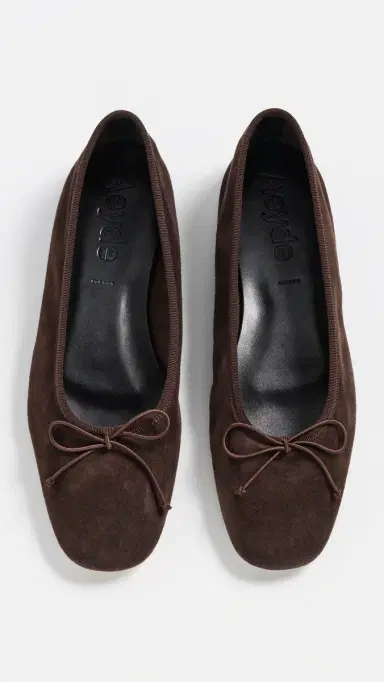 aeyde Tiby Kid Suede Ballet Flats | Thumbnail 5 aeyde Tiby Kid Suede Ballet Flats | Thumbnail 5