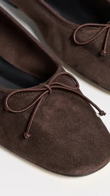 aeyde Tiby Kid Suede Ballet Flats | Thumbnail 6 aeyde Tiby Kid Suede Ballet Flats | Thumbnail 6
