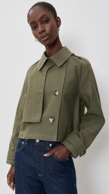 rag & bone Jamie Cropped Trench Coat | Thumbnail 2