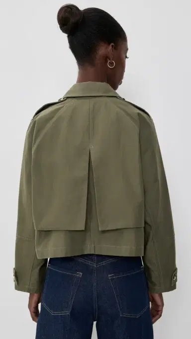 rag & bone Jamie Cropped Trench Coat | Thumbnail 3
