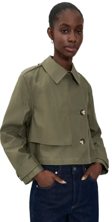 rag & bone Jamie Cropped Trench Coat | Thumbnail 1