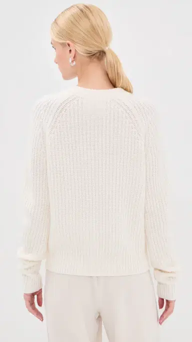 Lisa Yang Miki Cashmere Sweater Cream 0 | Thumbnail 3