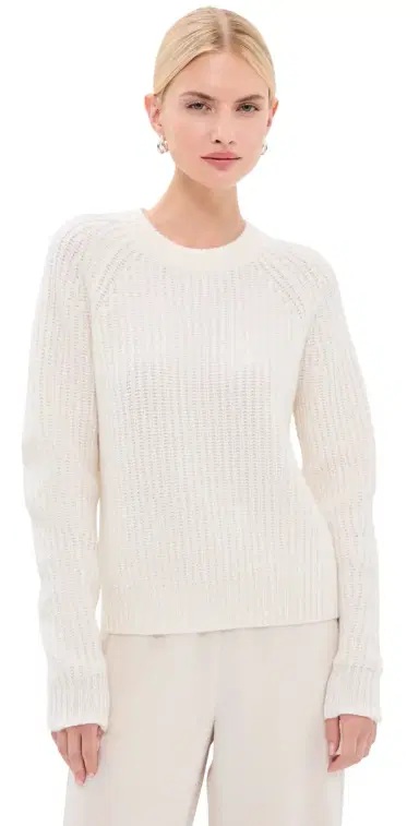 Lisa Yang Miki Cashmere Sweater Cream 0 | Thumbnail 1