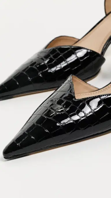 Victoria Beckham Victoria Angle D'Orsay Pumps Black 38 | Thumbnail 6