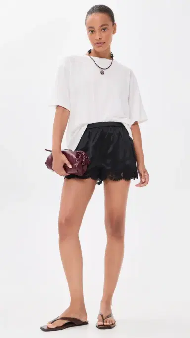 CAMI NYC Anora horts Black | Thumbnail 5