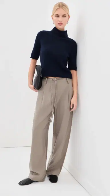 Lisa Yang Fride Cashmere Sweater Navy 2 | Thumbnail 5