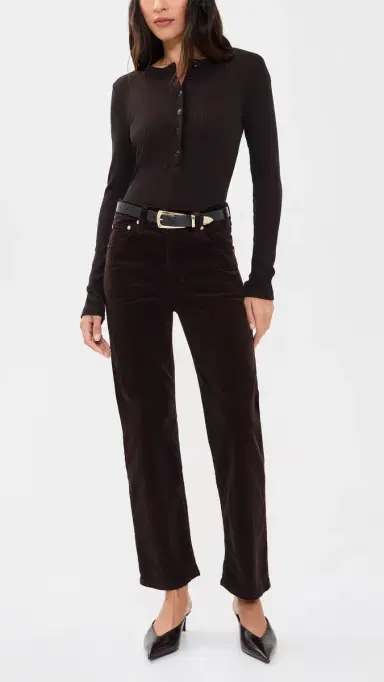 Citizens of Humanity Palma Corduroy Straight Pants Barrister | Thumbnail 5 Citizens of Humanity Palma Corduroy Straight Pants Barrister | Thumbnail 5