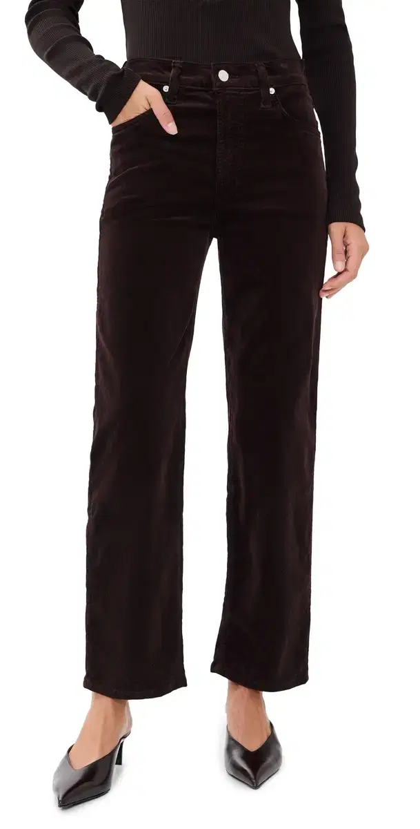 Citizens of Humanity Palma Corduroy Straight Pants Barrister