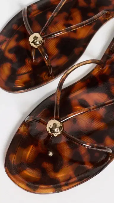 Dolce Vita Kenley Jelly Sandals Tortoise 8 | Thumbnail 6 Dolce Vita Kenley Jelly Sandals Tortoise 8 | Thumbnail 6