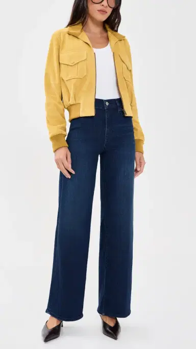 Frame Le Slim Palazzo Jeans | Thumbnail 5 Frame Le Slim Palazzo Jeans | Thumbnail 5