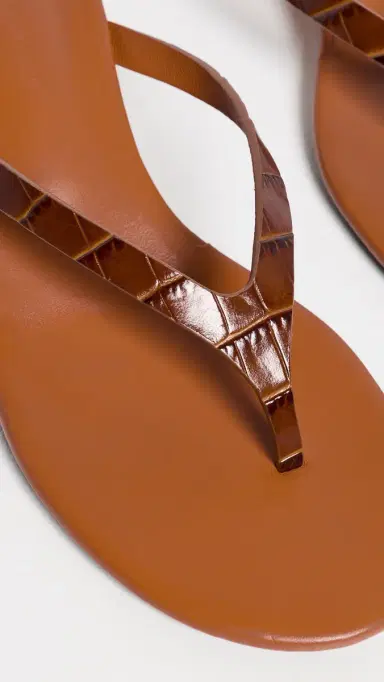 Christopher Esber Scala Embossed Wedges Cognac 36 | Thumbnail 6