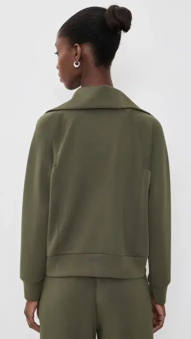 Spanx AirEssentials Half Zip Sweatshirt Monstera | Thumbnail 3 Spanx AirEssentials Half Zip Sweatshirt Monstera | Thumbnail 3
