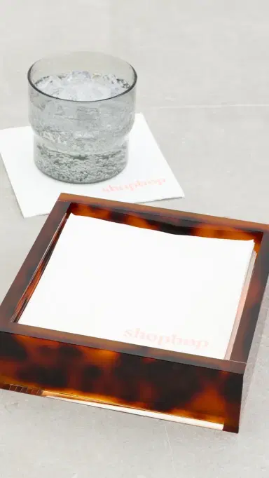 Tizo Design Lucite Tortoise Napkin Holder | Thumbnail 4 Tizo Design Lucite Tortoise Napkin Holder | Thumbnail 4